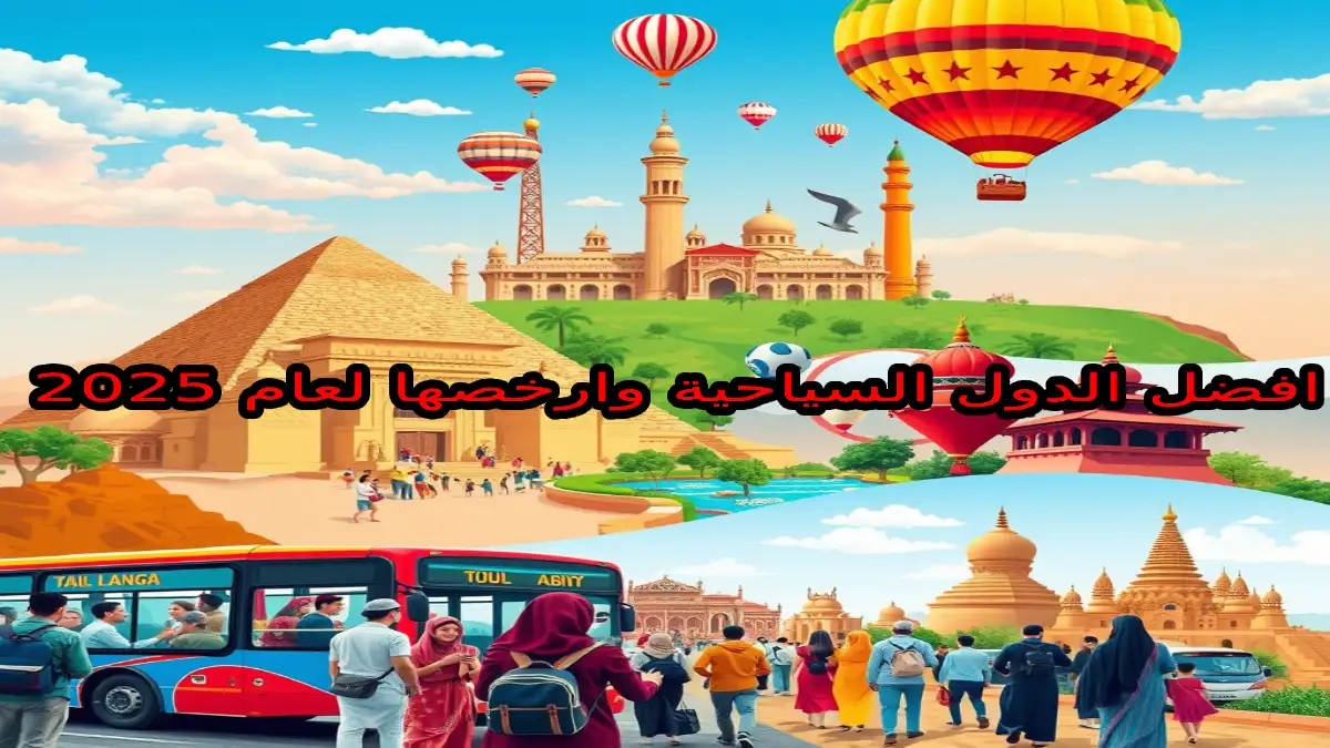 افضل الدول السياحية وارخصها لعام 2025