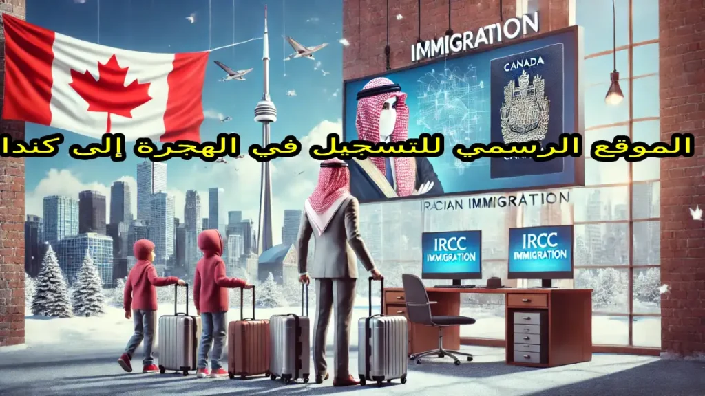 الموقع الرسمي للتسجيل في الهجرة إلى كندا