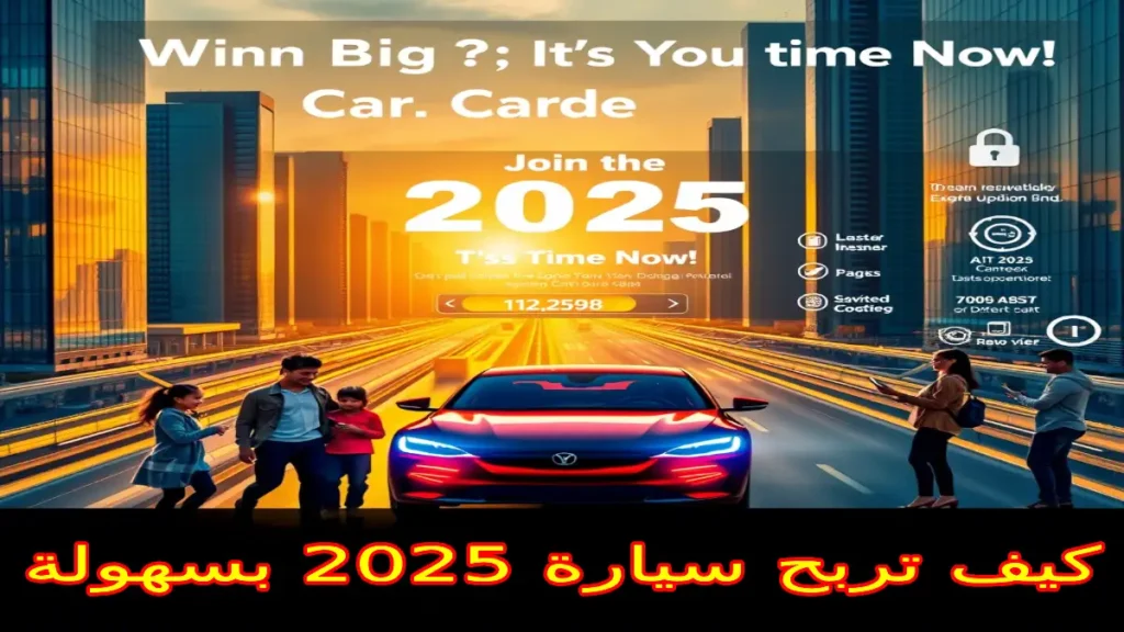 كيف تربح سيارة 2025 بسهولة