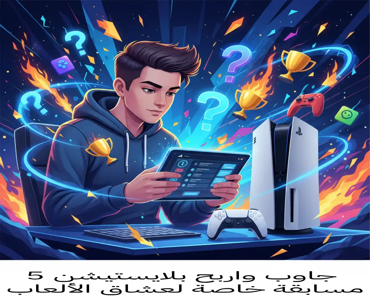 جاوب واربح بلايستيشن 5