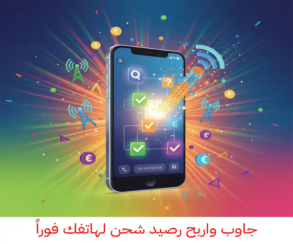 • جاوب واربح رصيد