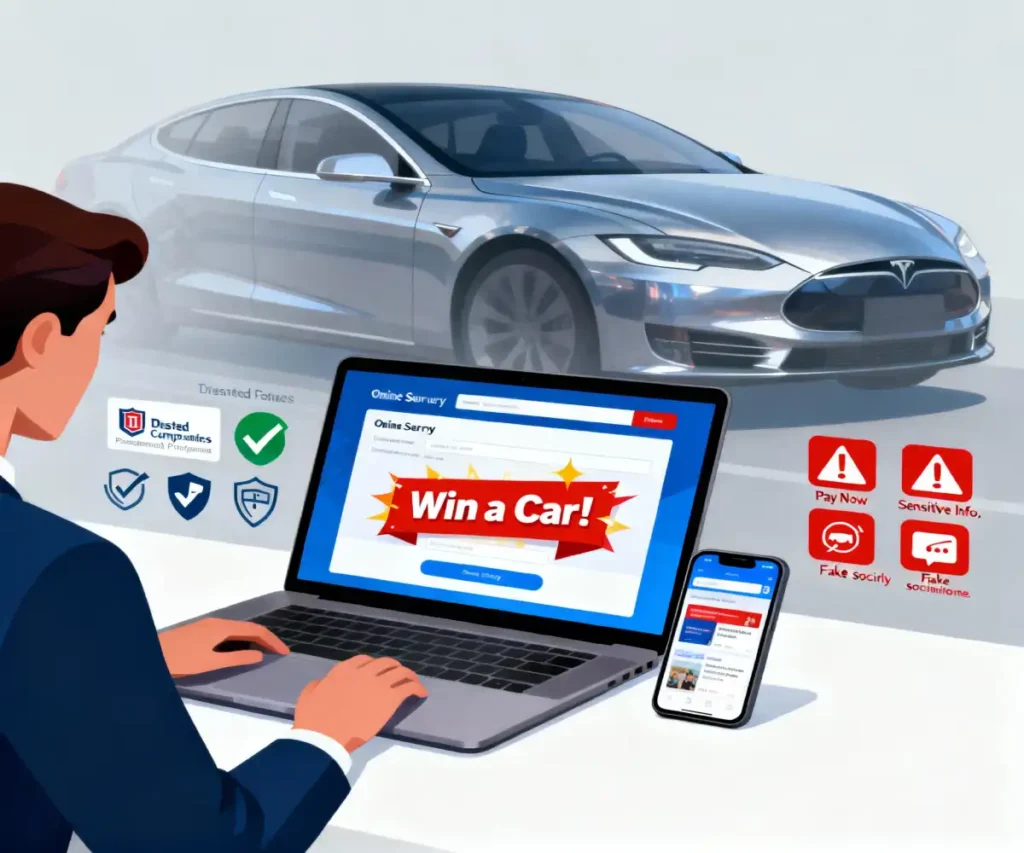 ربح سيارة من الاستبيانات