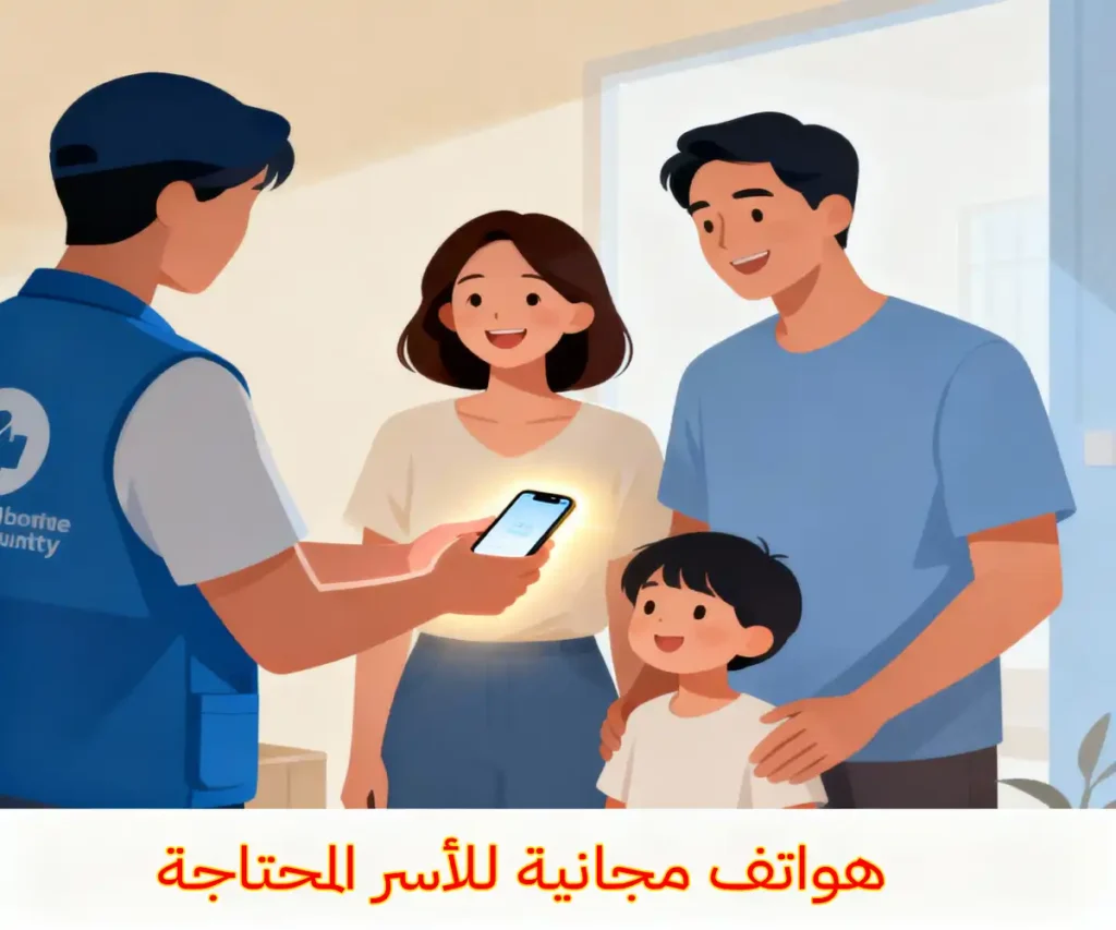 هواتف مجانية للأسر المحتاجة