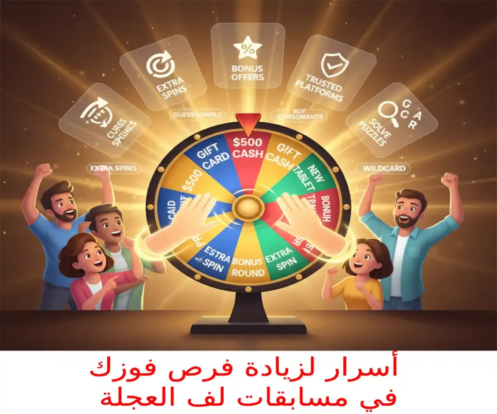 3 أسرار لزيادة فرص فوزك في مسابقات لف العجلة