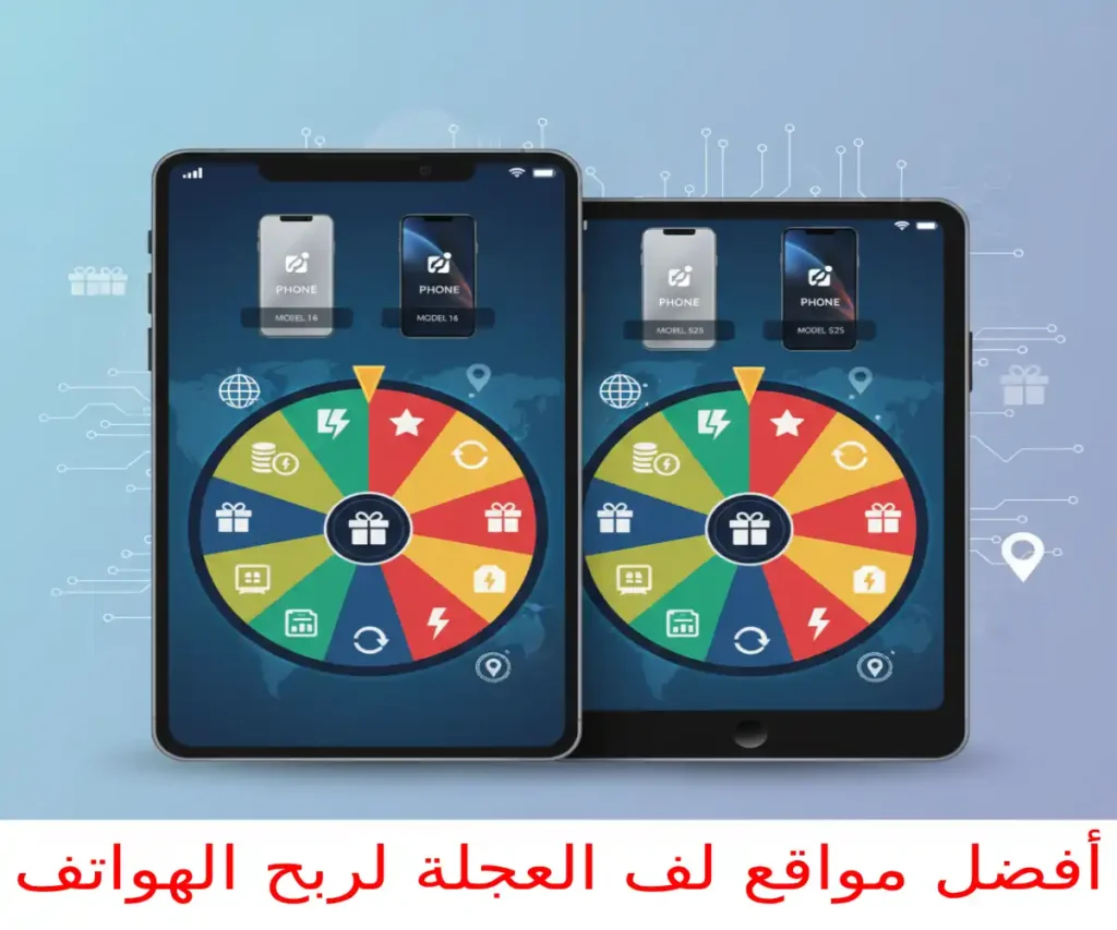 أفضل مواقع لف العجلة لربح الهواتف