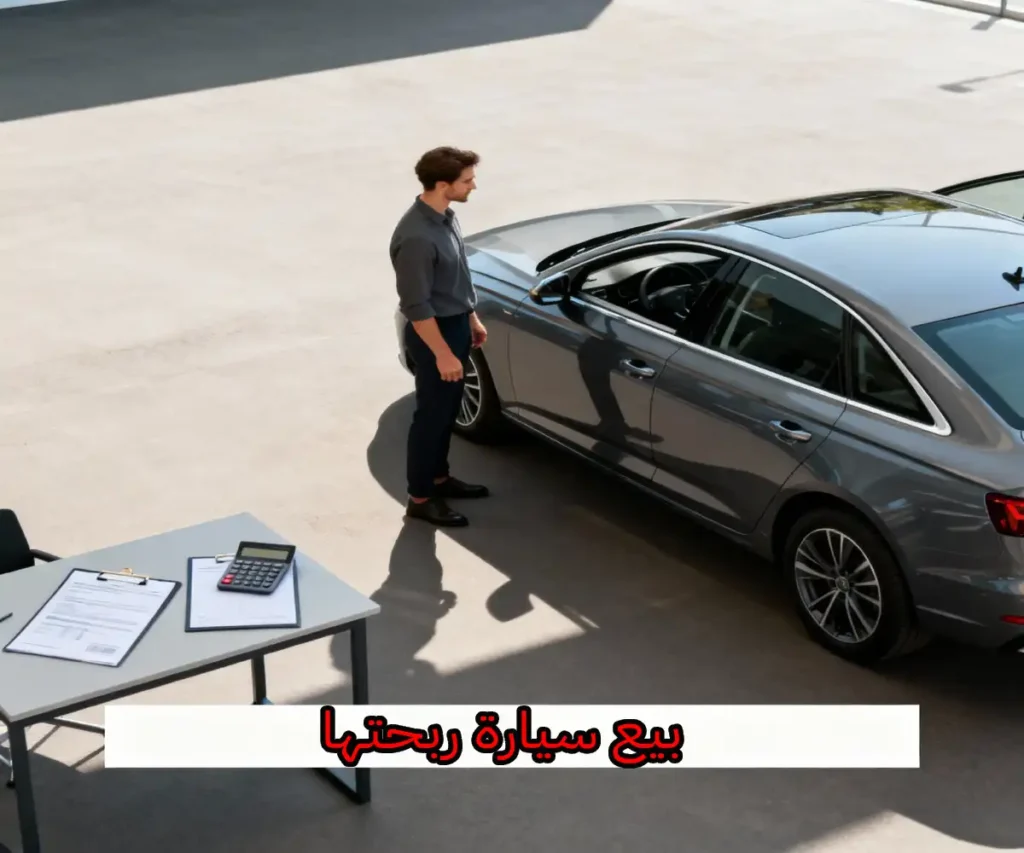 بيع سيارة ربحتها