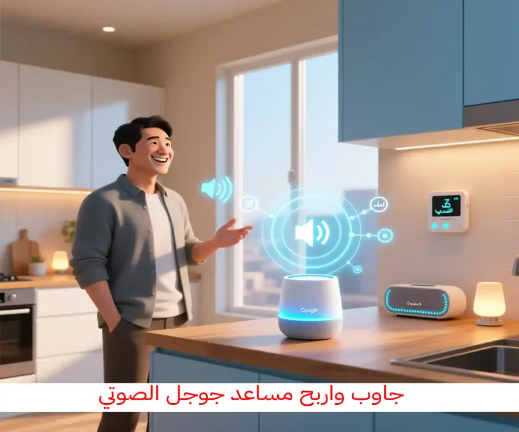 جاوب واربح مساعد جوجل الصوتي ربح Google Nest Hub