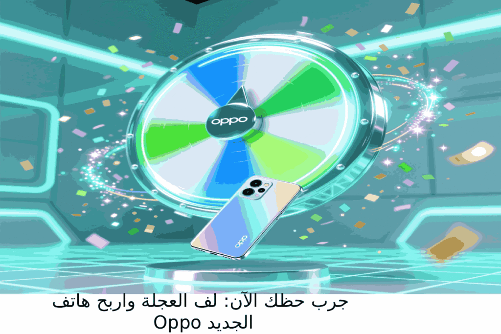 جرب حظك الآن: لف العجلة واربح هاتف Oppo الجديد