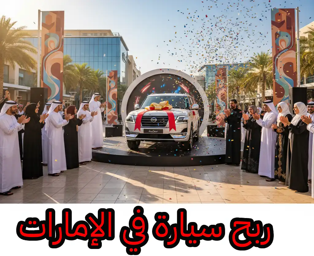 ربح سيارة في الإمارات