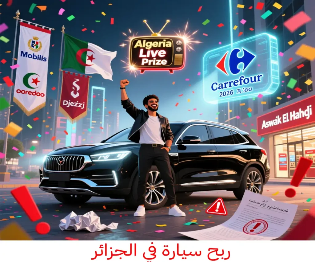 ربح سيارة في الجزائر