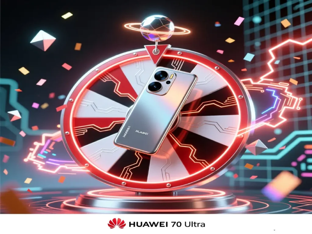 عجلة الحظ من Huawei: اربح هاتف Pura 70 Ultra بكاميرته الثورية