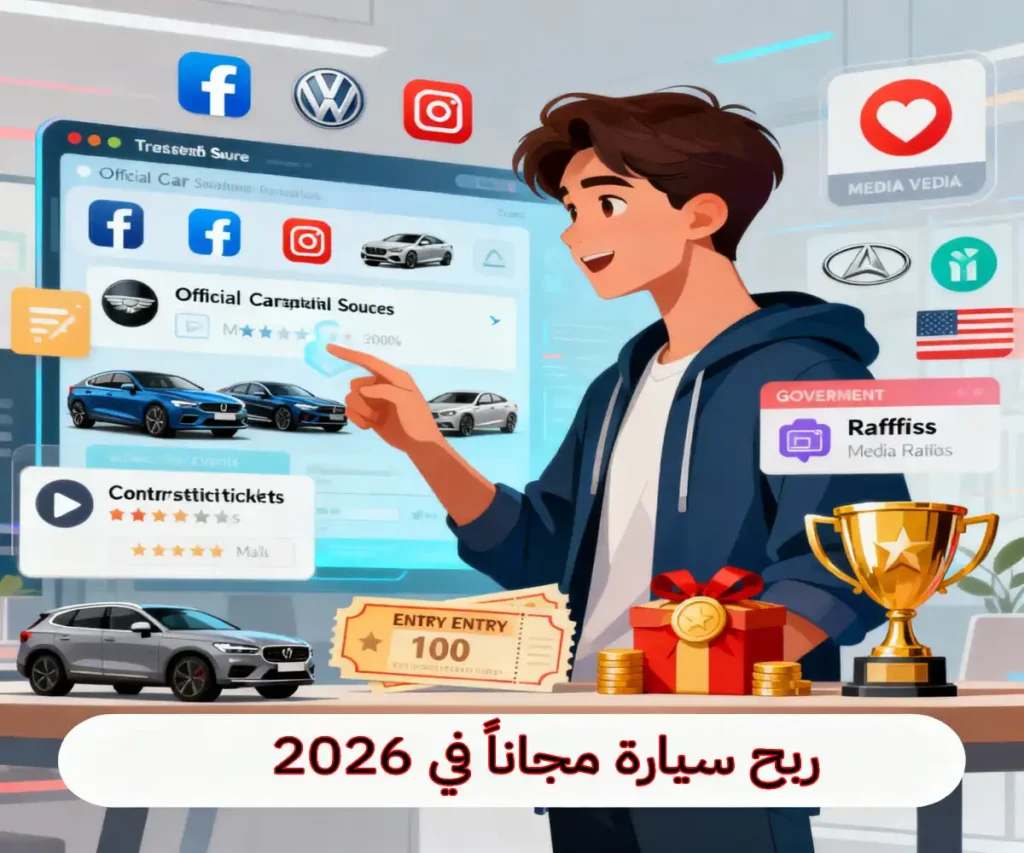  ربح سيارة مجاناً في 2026