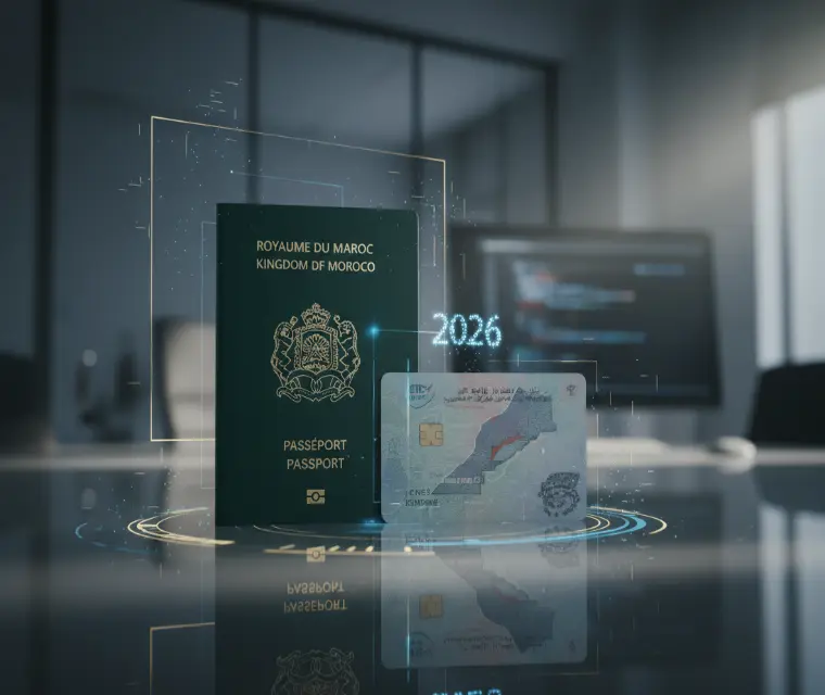 وثائق جواز السفر المغربي وتجديده